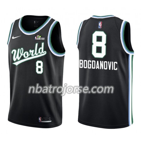 Män Sacramento Kings Tröja Bogdan Bogdanovic 8 Nike 2019 Rising Star Swingman